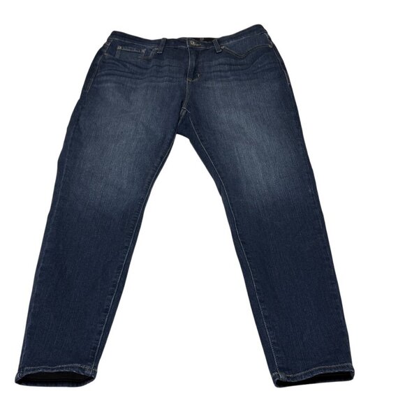 Torrid Premium Sky High Skinny Jeans Size 16R Medium Wash Stretch Denim Womens - Picture 1 of 9